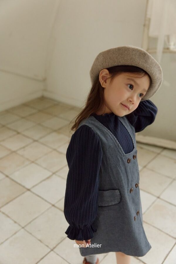 303DA7E5-A1E9-4B3F-A6CF-C8B223F4EA43 排扣針織洋裝