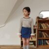 38D4047E-6F0E-4EA5-98B4-1F27142C97F5 彩虹條紋上衣