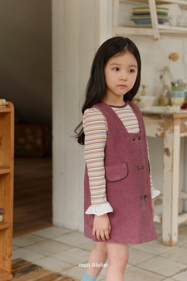 AE18D8D4-CD03-4B15-B125-AB0FF1DC77FB 排扣針織洋裝